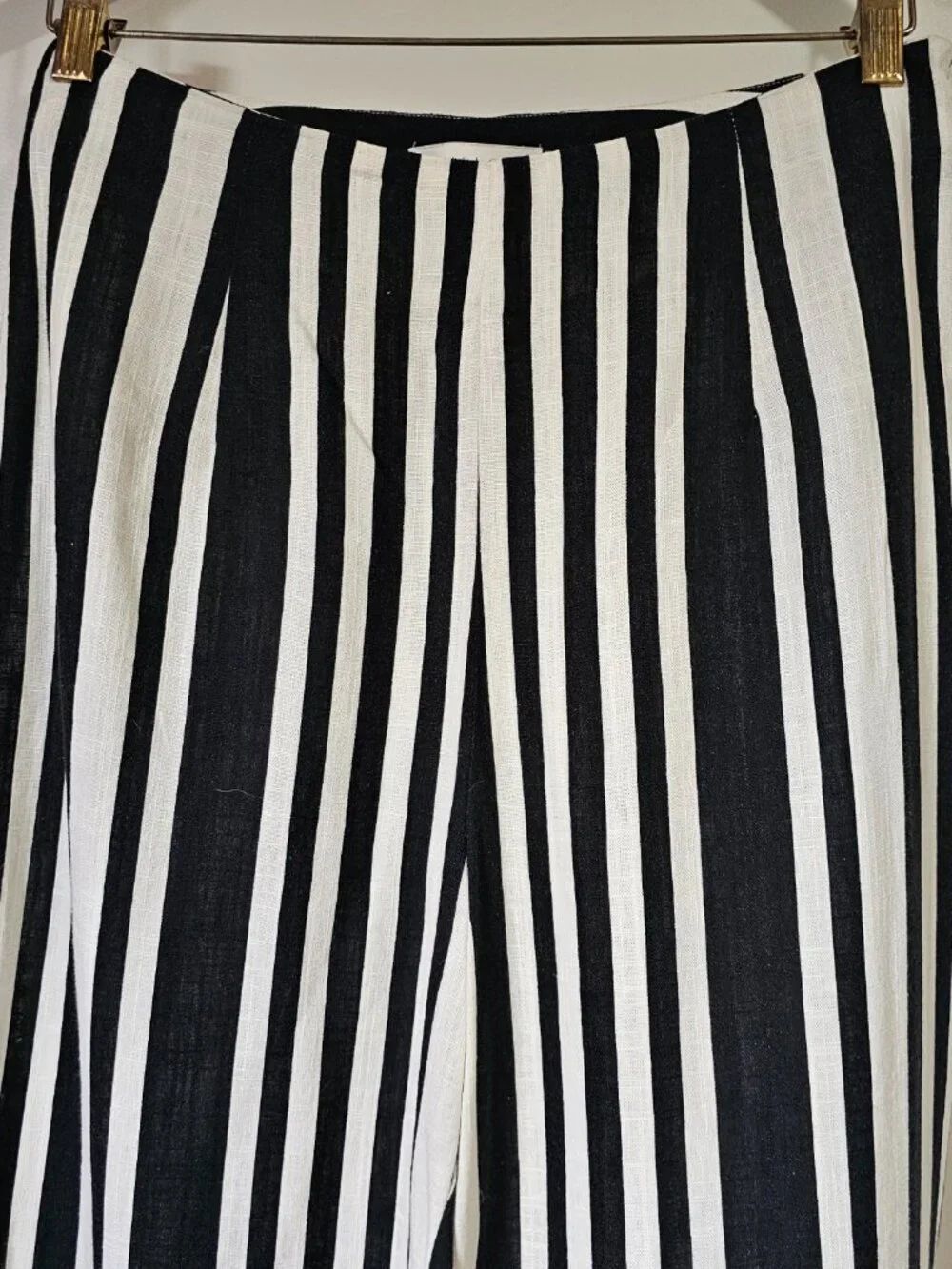 NWT WILLOW 2 PC TANK TOP AND PANTS STRIPED WHITE BLACK SIZE S/M - Picture 10 of 16